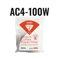 Cafec Paper Filter AC4-100W - Cone V60-02 Cup-4 100-Sheets - White - Abaca 1