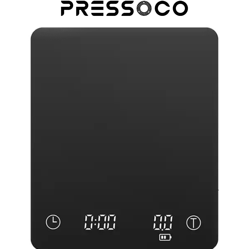 Pressoco K99 Coffee Scale Digital Black 2000g, 0.1g