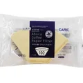 Combo 2 x Cafec Abaca trapezoid paper filter 102 (brown) 100pcs/pack 4