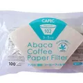 Combo 2 x Cafec Abaca trapezoid paper filter 102 (white) 100pcs/pack 1