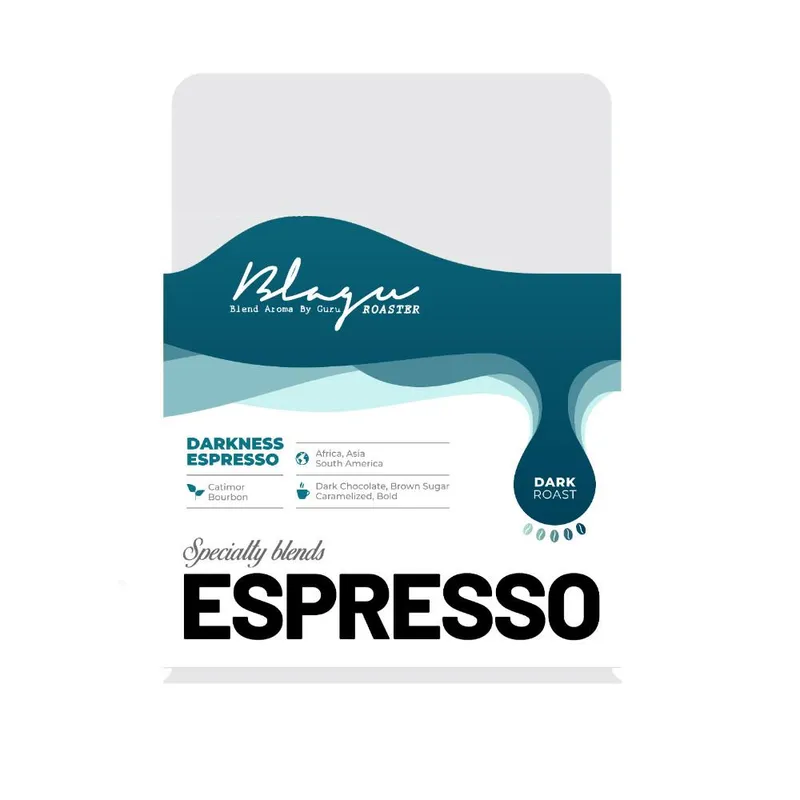 BLAGU Roasted Bean Espresso - Darkness Espresso - 250g