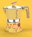 Coffee Maker Polished Alumi.2cups - Frida Kahlo - Assorted Colours (Yellow) 1