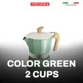 PEDRINI MyMoka Color Coffee Maker 2 Cups - Vintage Green 2