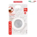 PEDRINI Replacement 3 Gaskets & 1 Filter Kaffettiera Coffee Maker 6 Cups 1