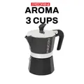 PEDRINI Aroma Coffee Maker 3 Cups - Black 1