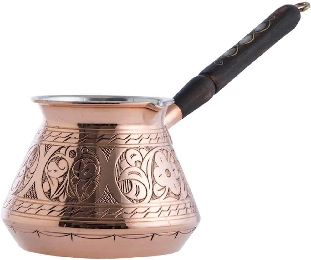 Copper Pull Turkish - 12oz Large Turkey Pot Copper (3-4ly)