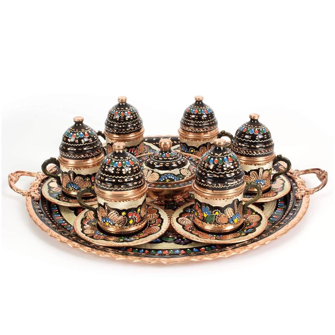 Bộ Pha Cà phê Turkish Hand Made 1 Set 6 Ly