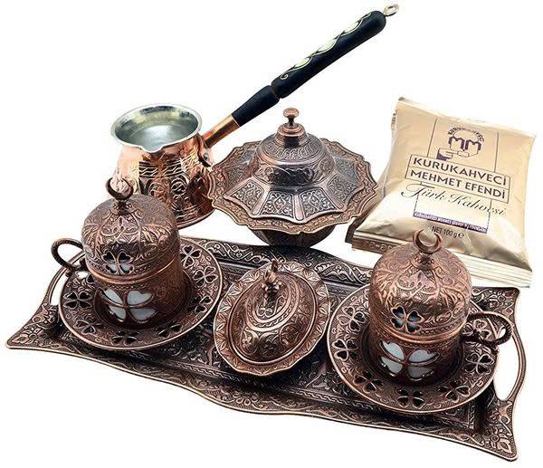 Turkey Set Coffee Copper Bull