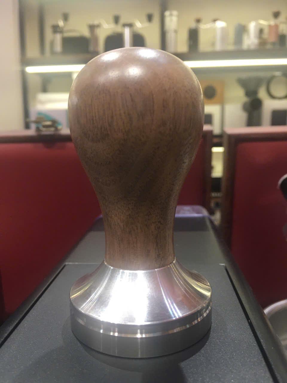 Pressoco Tamper 49mm, Walnut 4