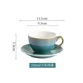 Pressoco Ceramic Coffee Cup - Ca Basil - 200ml 3