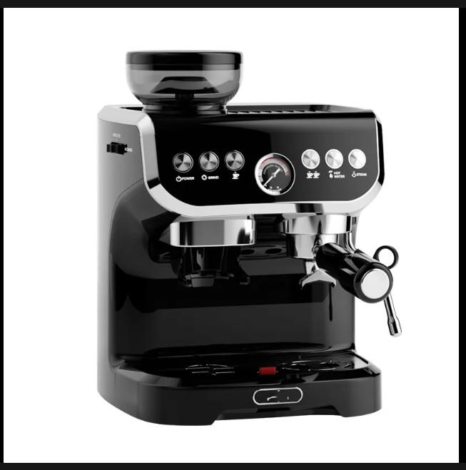 Pressoco Espresso Combi Coffee Machine 2in1 PAC-517E | Black