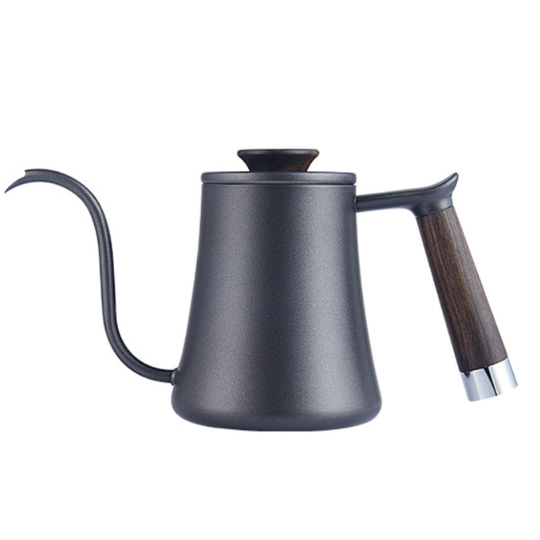 Presso Kettle 304 Stainless Steel Pour Over 600ml - BLACK
