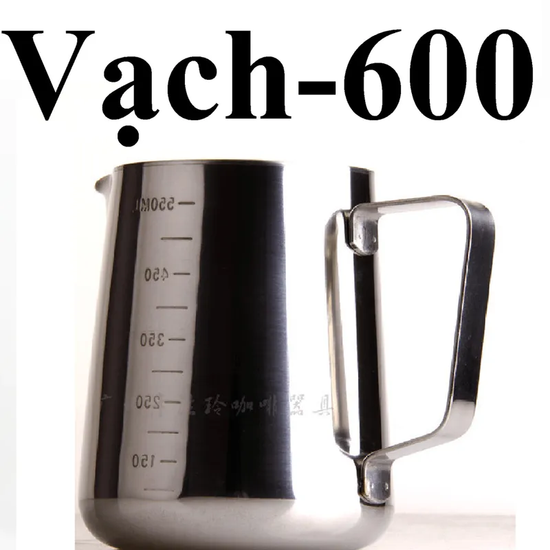Blagu Milk Jug Inox 600ml - Measure inside