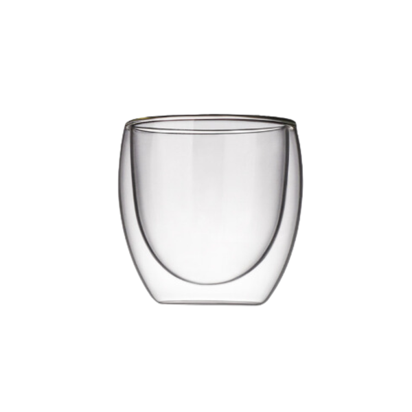 Pressoco Pavina Double Glass Cups 80ml