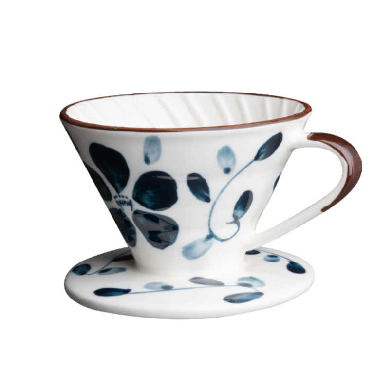 Phễu lọc Blagu V60 Ayaka size 02 - White flower