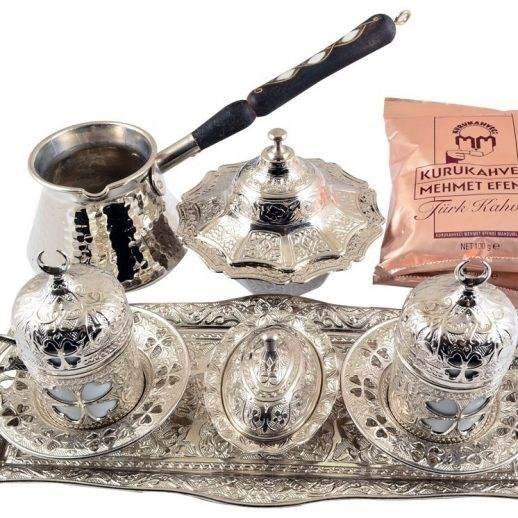 Turkey Set Coffee Silver