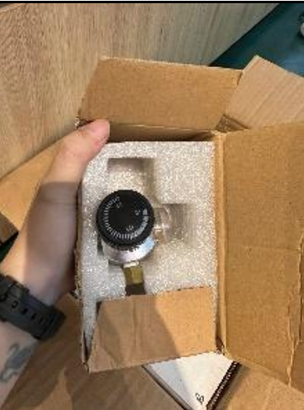 Presso Part Nitro Group head Thermometer (có đồng hồ)