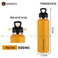 Bình giữ nhiệt 600ml - màu cam 14