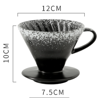 Pressoco V60 Dripper Ayaka 02, Black 6