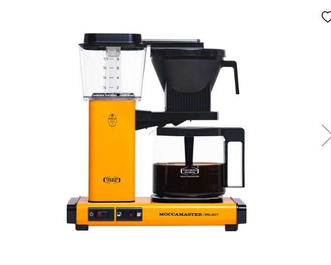 Moccamaster KBG Select - Yellow Pepper