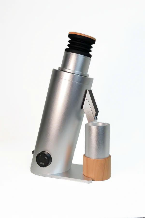 Pressoco DF64V Grinder Red Titan-Burr, 64mm, Single Dose Silver 300W