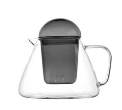 Âm trà thủy tinh Pressoco, dòng Ayaka 1500ml - Màu xám khói 9