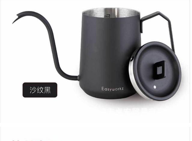 Pressoco Kettle Pour Over EW 600ml - Mate Black 15