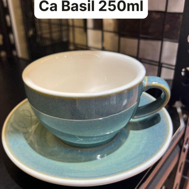 Pressoco Ceramic Coffee Cup - Ca Basil - 250ml