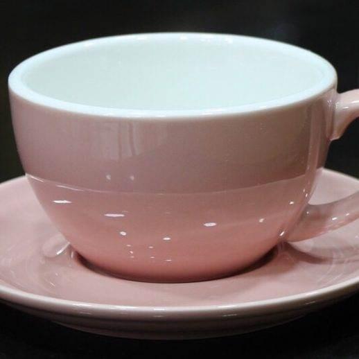 Bộ tách cappuccino hồng 250ml