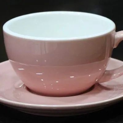 Bộ tách cappuccino hồng 250ml