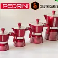 PEDRINI Infinity Passion Coffee Maker 2 Cups - Red 8
