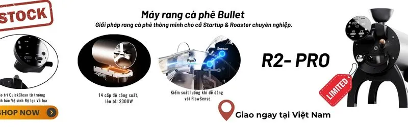 Aillio Bullet R2 PRO Coffee Roaster 1.2kg, Black, 200-250V, 2300W 5