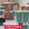 PEDRINI MyMoka Color Coffee Maker 2 Cups - Vintage Green 5
