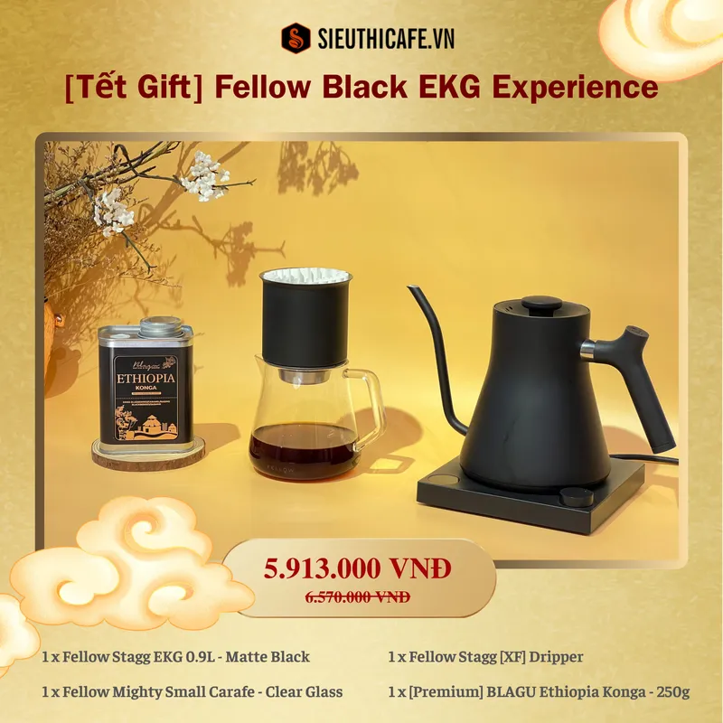 [Tet Gift] Fellow Black EKG Experience