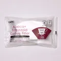 Combo 2 x Cafec Abaca trapezoid paper filter 102 (brown) 100pcs/pack 1