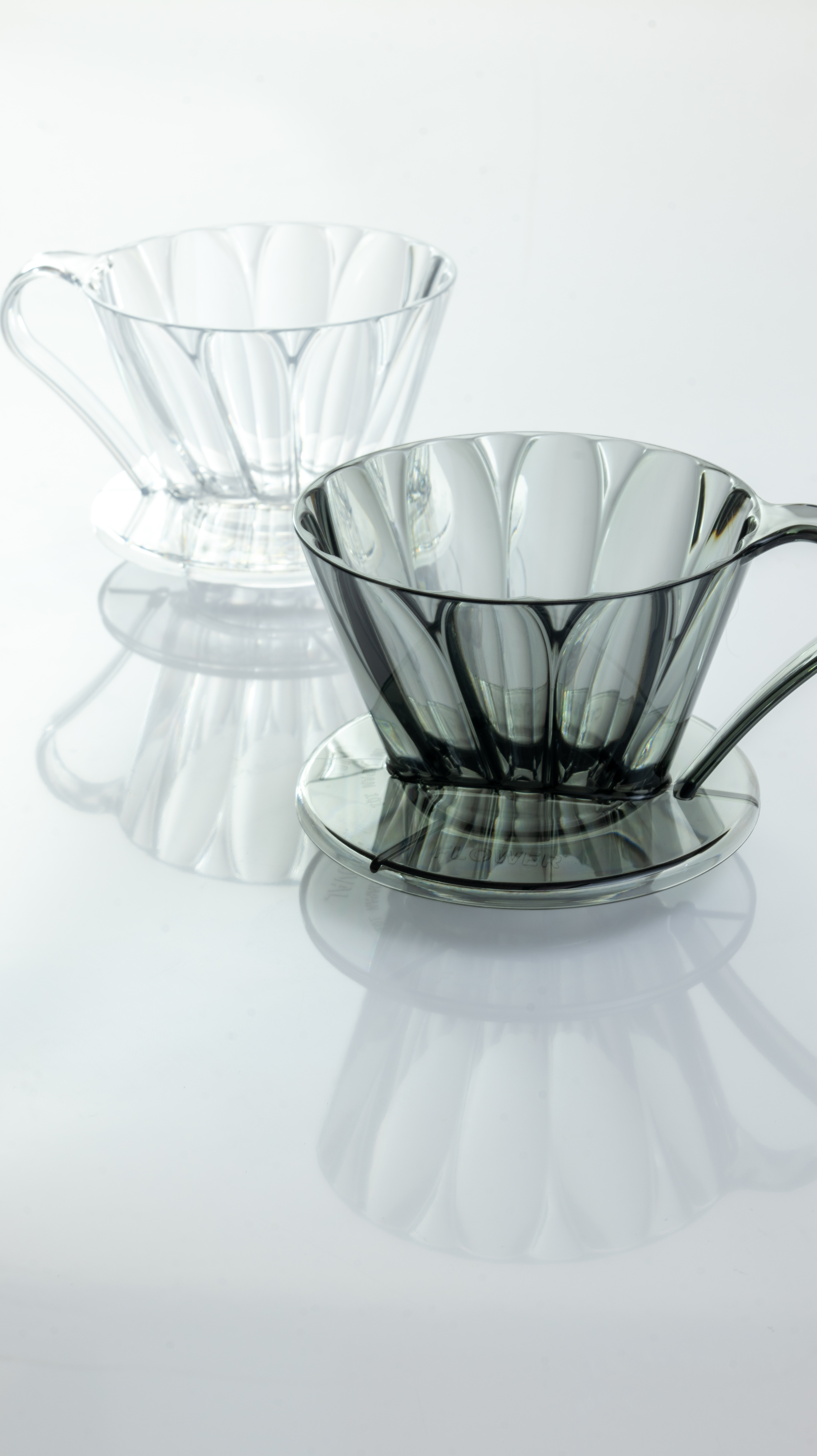 Phễu pha cà phê Sanyo Cafec V60 Dripper Flower - Màu Vàng - Size 02 5