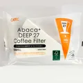 Cafec Abaca trapezoid paper filter 102 (white) 100pcs/pack 1