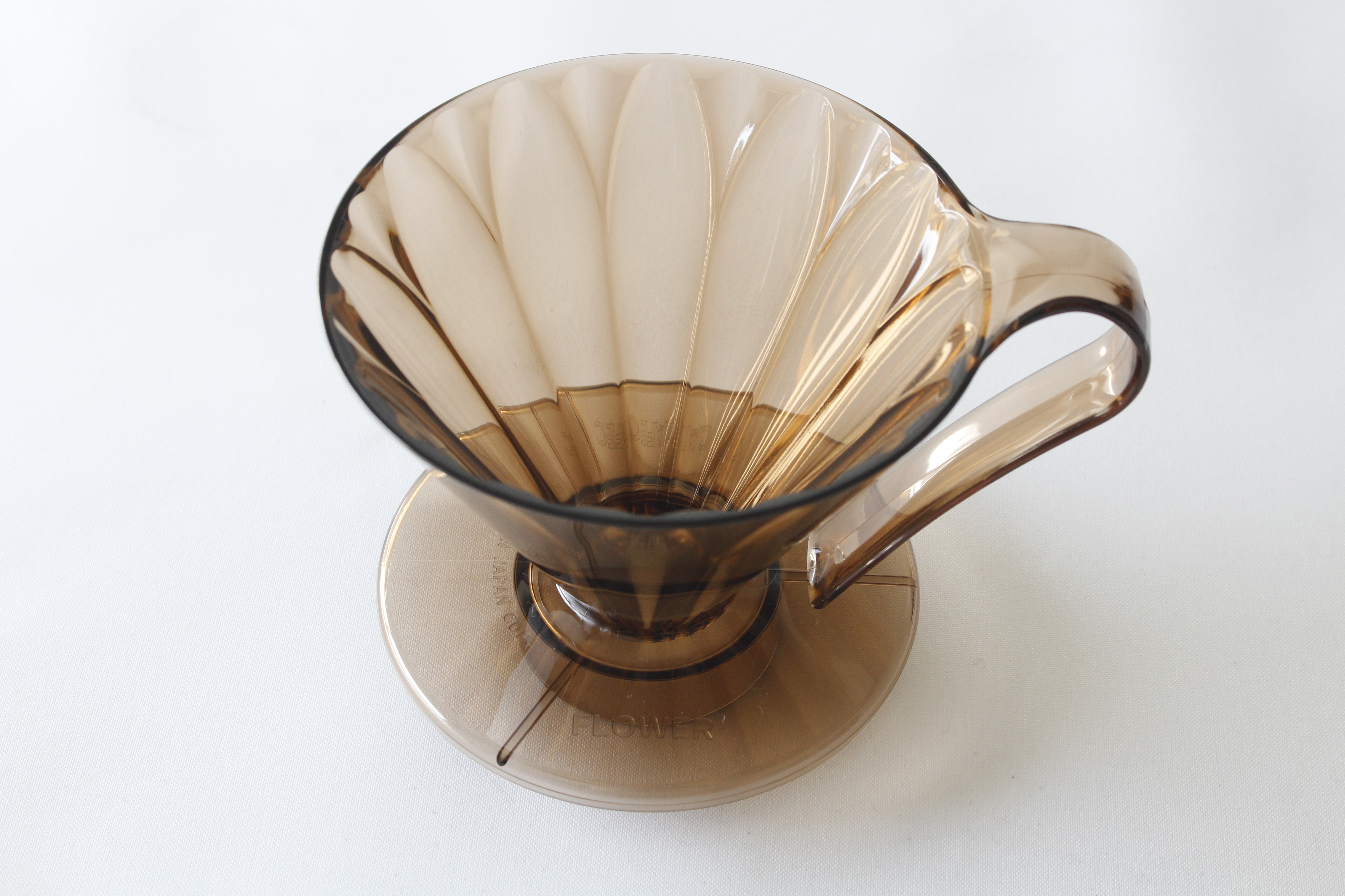 Phễu pha cà phê Sanyo Cafec V60 Dripper Flower - Màu Vàng - Size 02 3