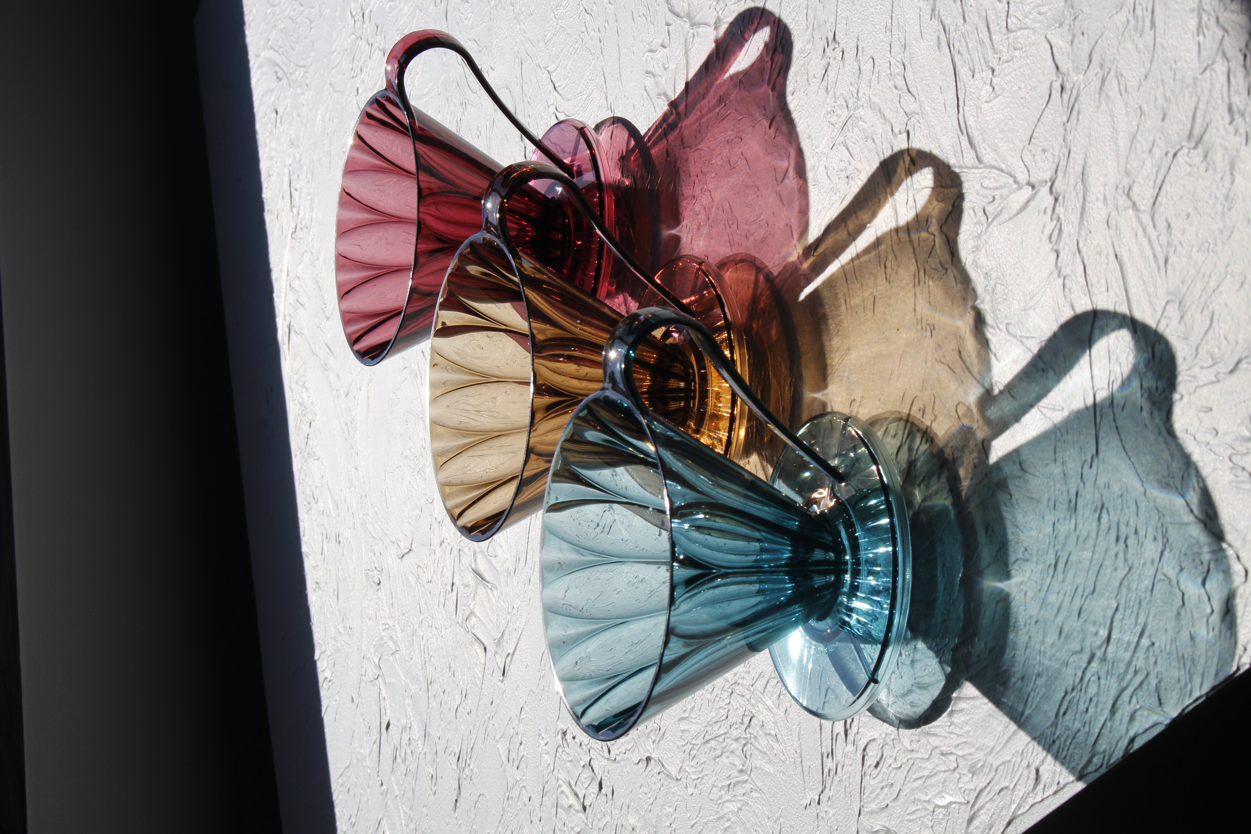 Phễu pha cà phê Sanyo Cafec V60 Dripper Flower - Màu Vàng - Size 02 2