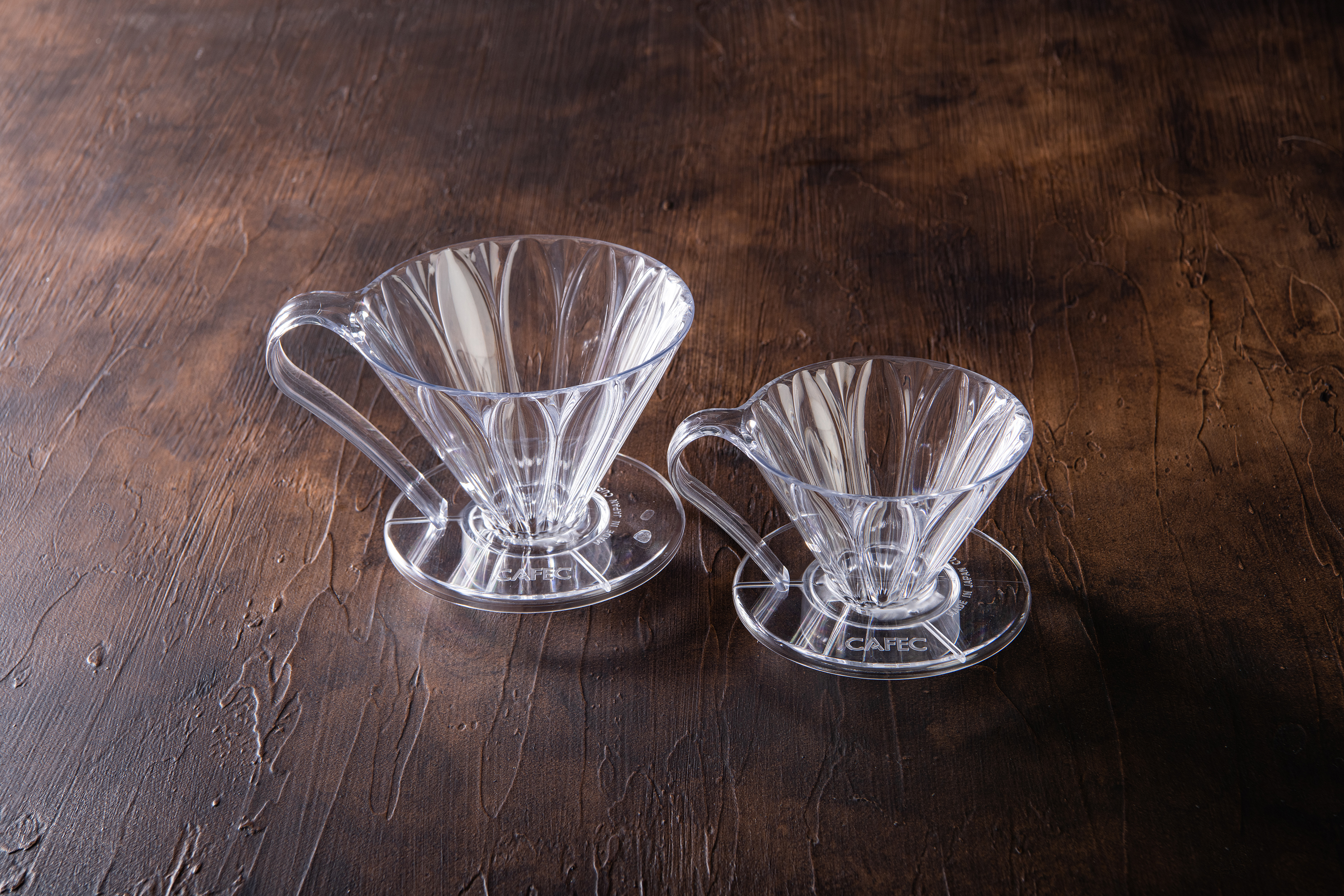 Phễu Cafec Sanyo Dripper Plastic PFD-4 Flower 11