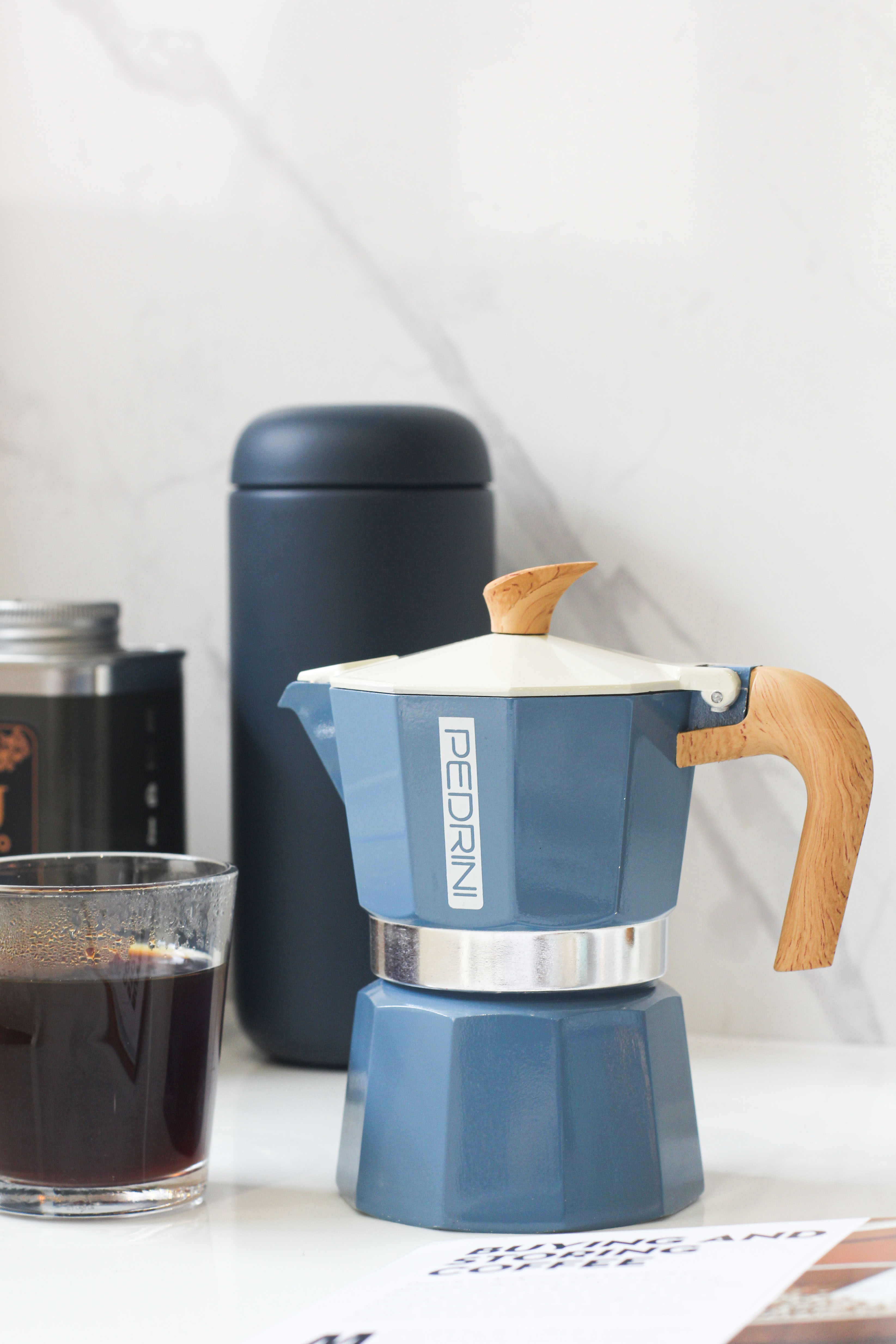 Combo 2 x PEDRINI Replacement Funnel Kaffettiera Coffee Maker 1 Cup 8