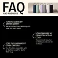 Fellow Carter Cold Tumbler - 475ml - Sienna 11