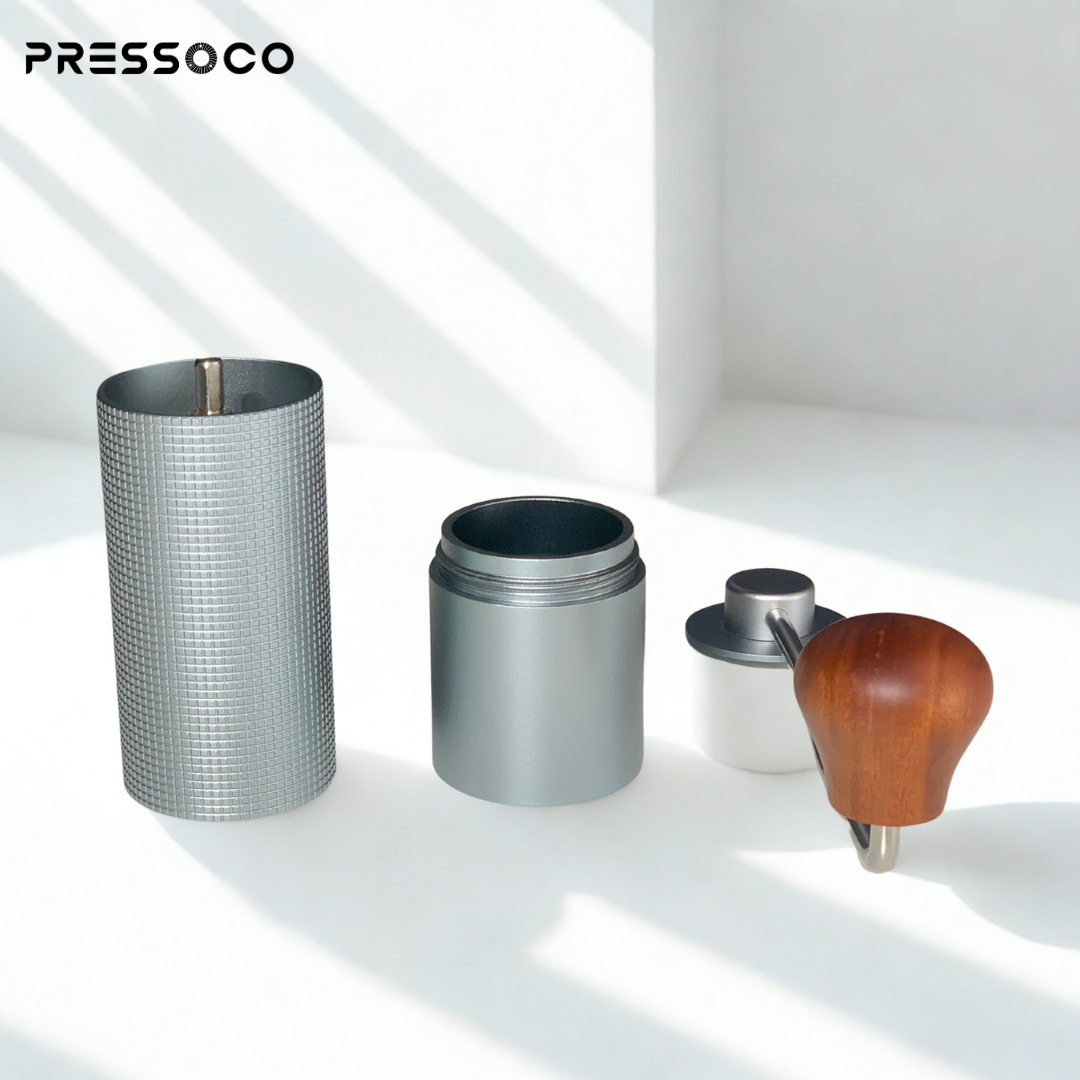 Pressoco Hand Grinder 420CNC Black - Lưỡi xay 6 cạnh