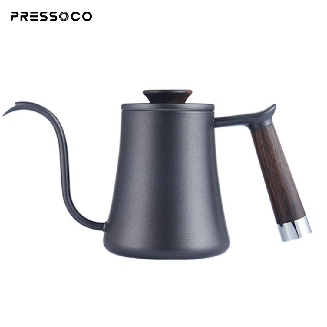 Pressoco Set Glass Pour Over - Smoke (Drip Pot 600ml + Dripper 02) 13