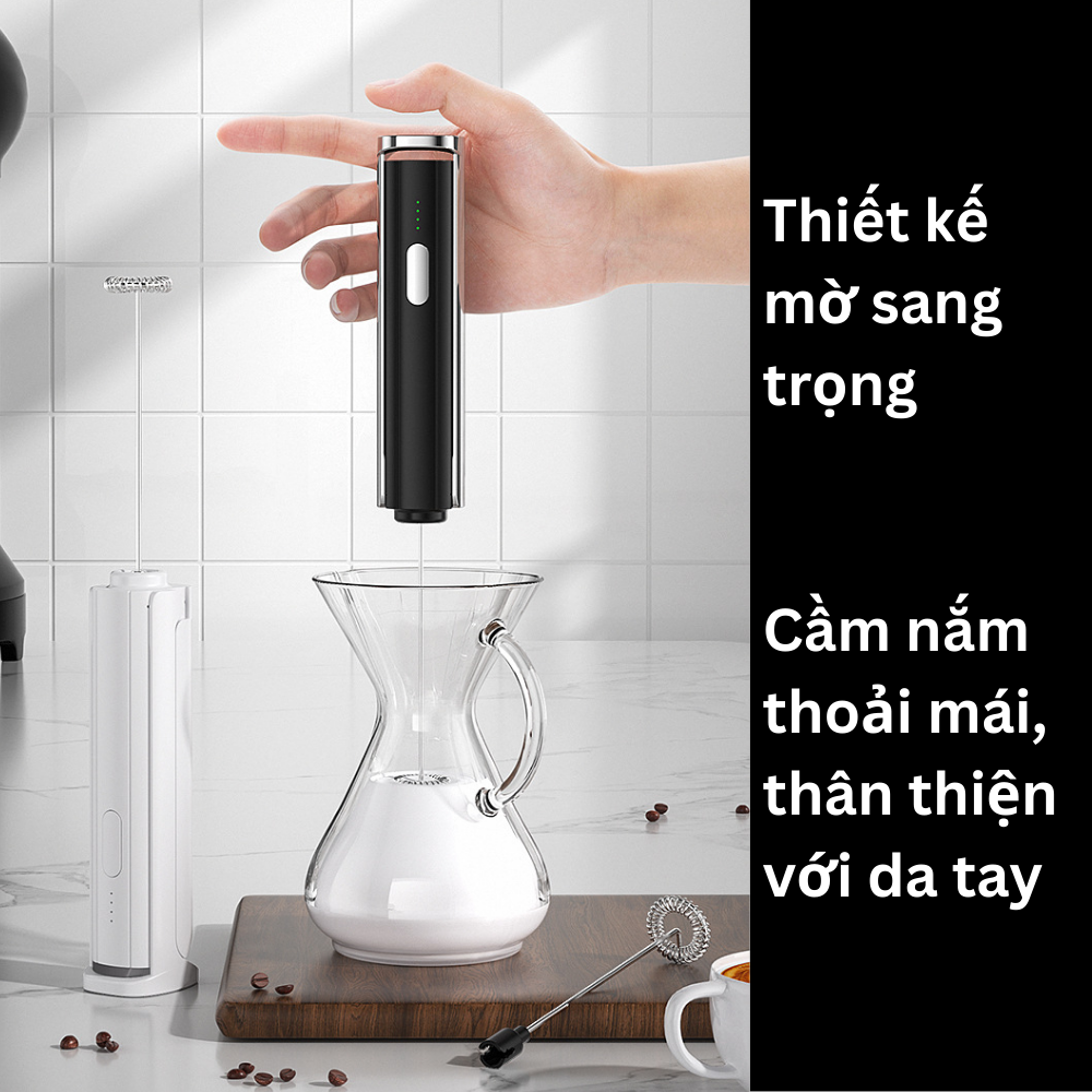 Pressoco Automatic Hot & Cold Milk Frother 250ml 10