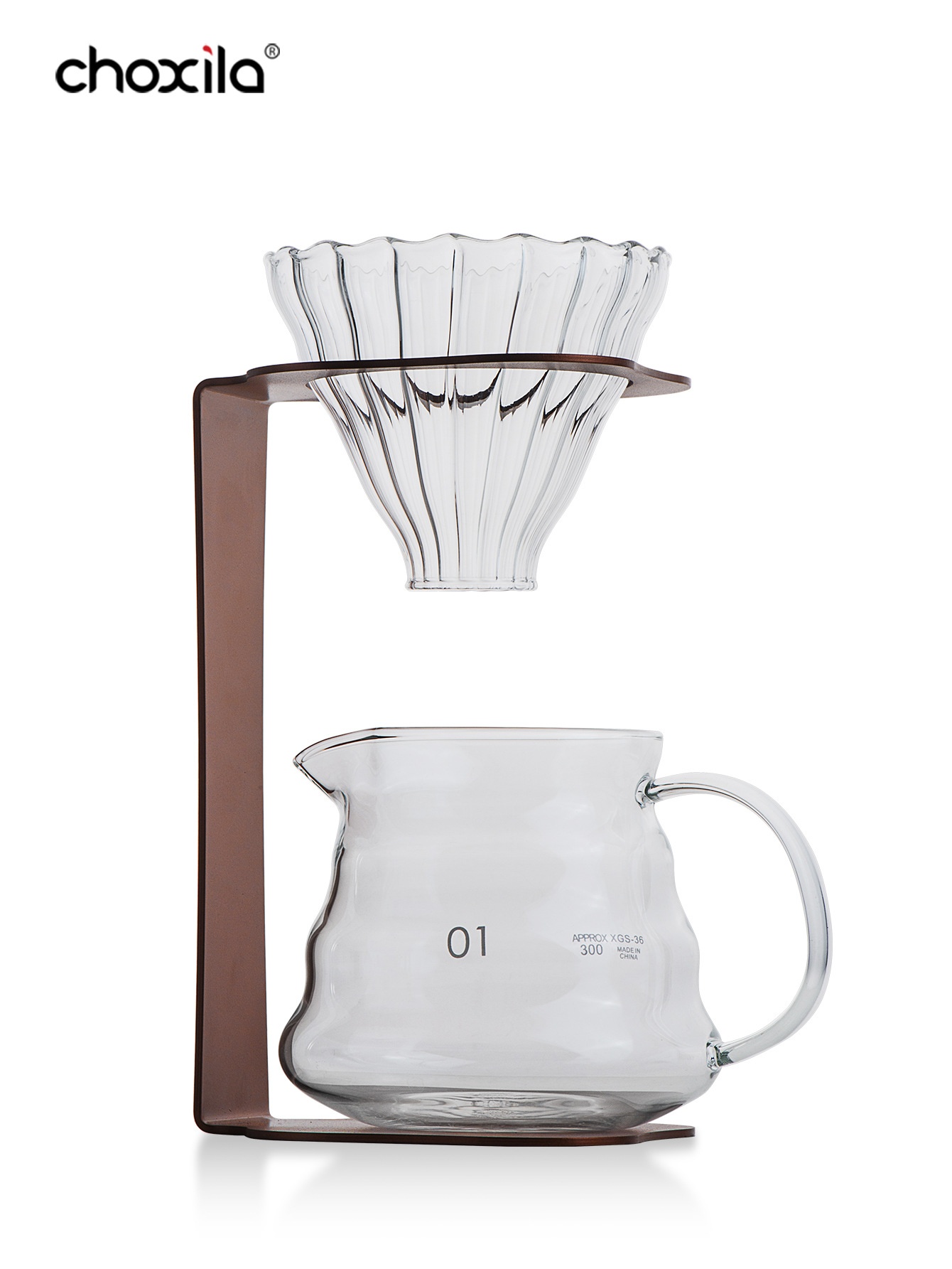 Pressoco V60 Drip Stand - Aluminium Rose Gold