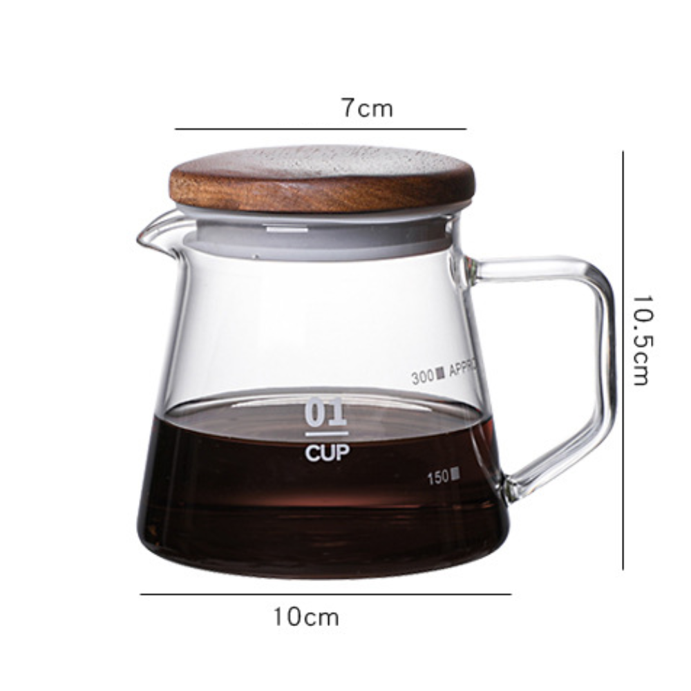 Pressoco Server 360ml - Wood Lid 11