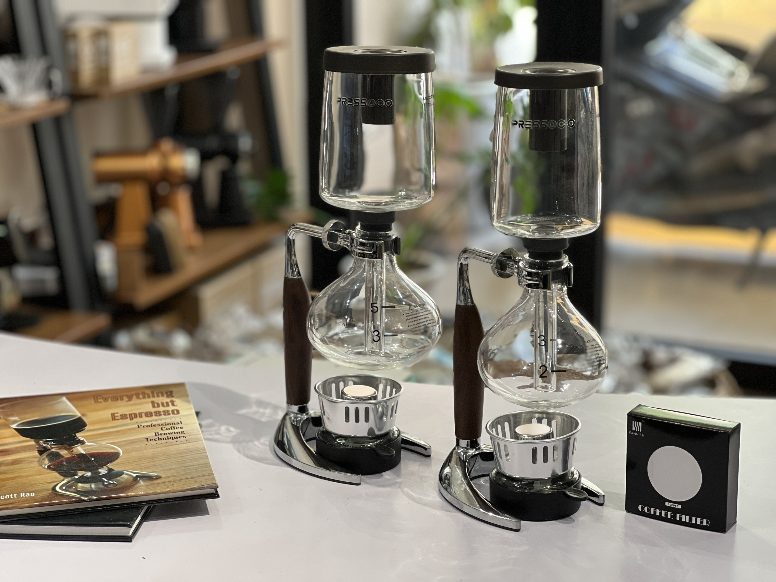 Pressoco Syphon Coffee Maker -TCA3 9