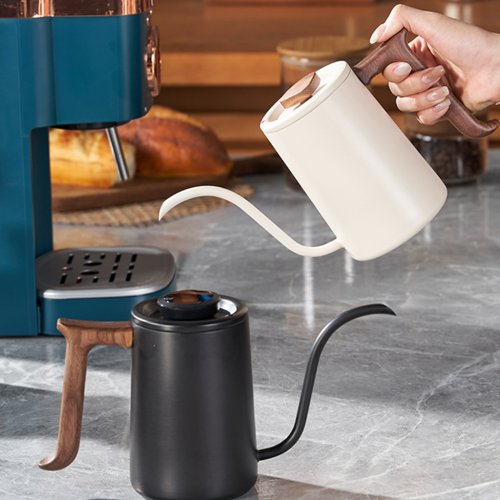 Ấm đun nước Pressoco Pour-over, Vòi Cỗ Ngỗng, 700ml - Màu đen 4