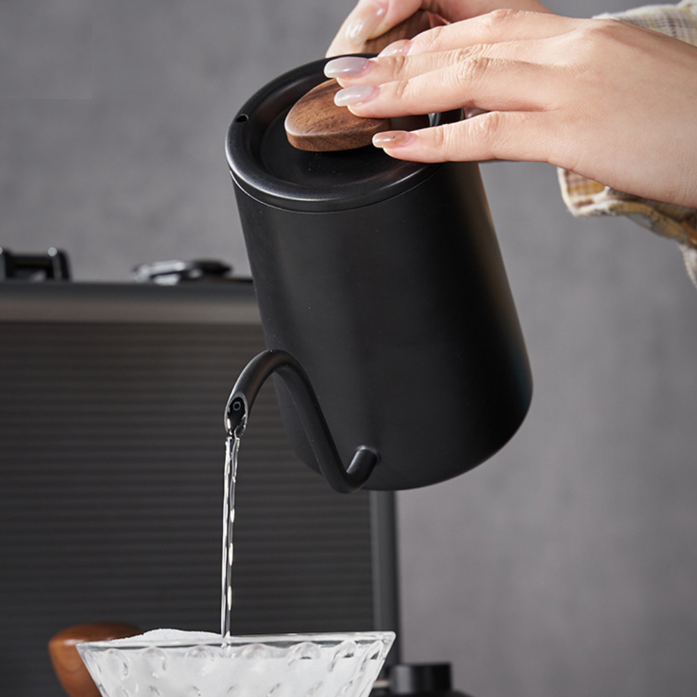 Pressoco Kettle Pour Over EW 600ml - Mate Black 3